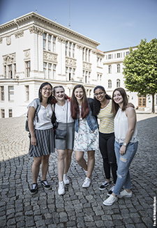 Studentinnen der MLU Halle 